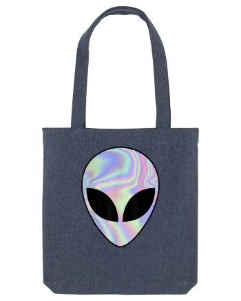Alien Head Midnight Blue