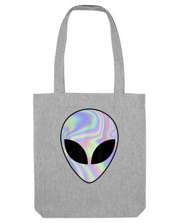 Alien Head Heather Grey
