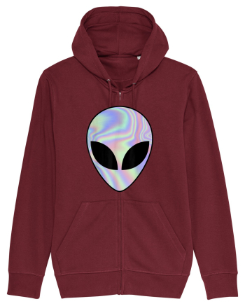 Alien Head Burgundy