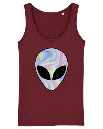 Alien Head Burgundy