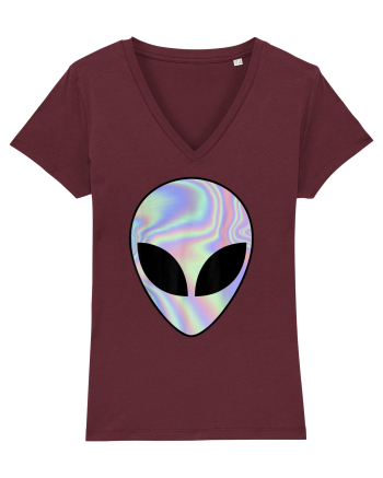 Alien Head Burgundy