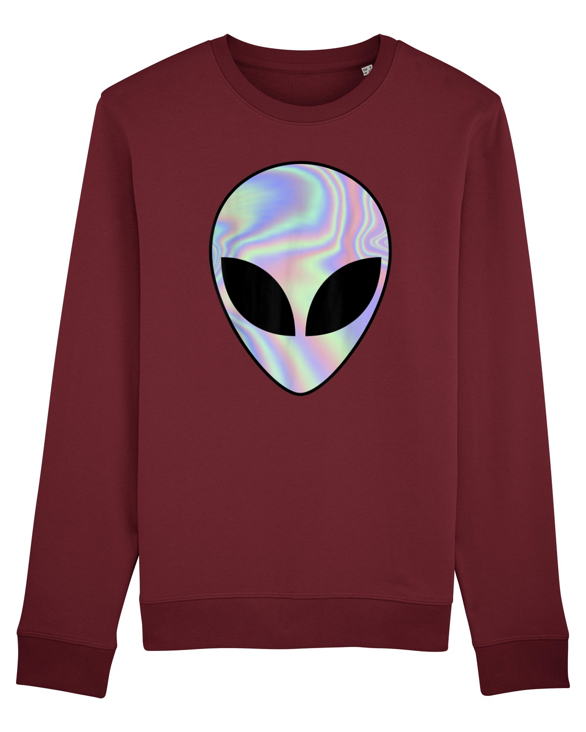 Bluză mânecă lungă Unisex Rise Burgundy