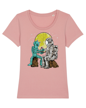 Alien Inking Astronaut Tattoo Canyon Pink