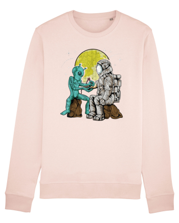 Alien Inking Astronaut Tattoo Candy Pink
