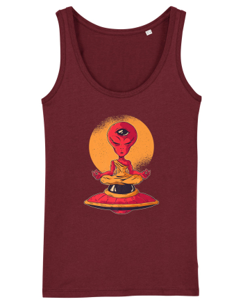 Alien Meditation Burgundy