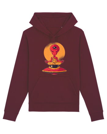 Alien Meditation Burgundy