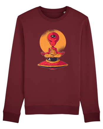 Alien Meditation Burgundy