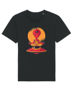 Alien Meditation Tricou mânecă scurtă Unisex Rocker