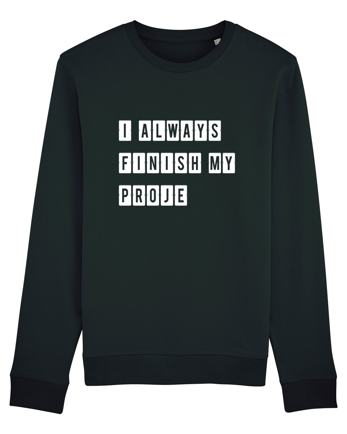 Bluză mânecă lungă Unisex Rise Black