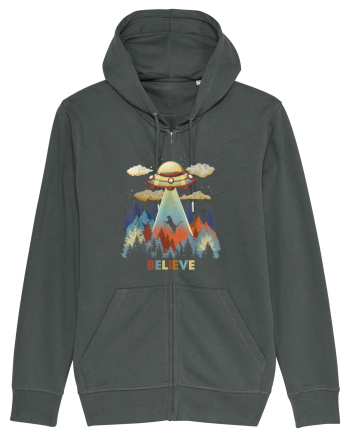 Autumn Cat Alien Abduction Anthracite