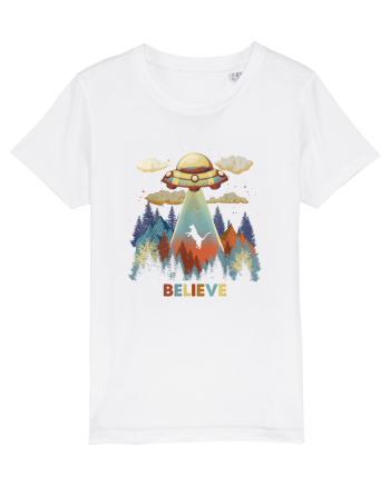Autumn Cat Alien Abduction White