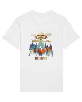 Autumn Cat Alien Abduction White