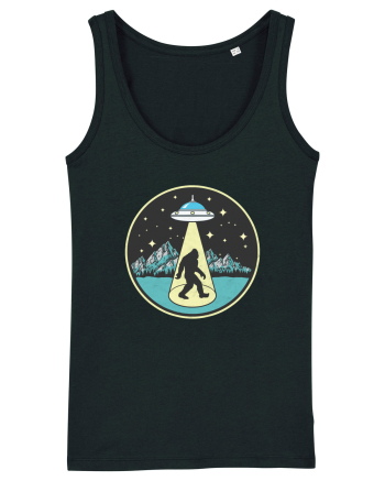 Bigfoot Alien Abduction Black