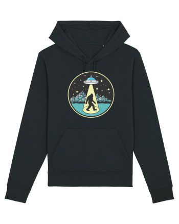 Bigfoot Alien Abduction Black