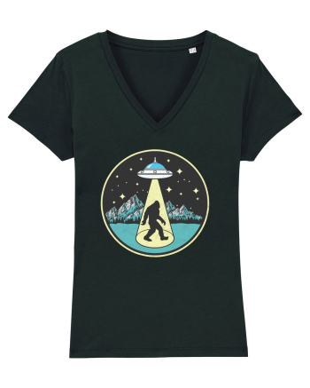 Bigfoot Alien Abduction Black