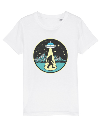 Bigfoot Alien Abduction White
