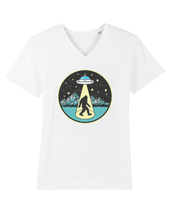Bigfoot Alien Abduction White