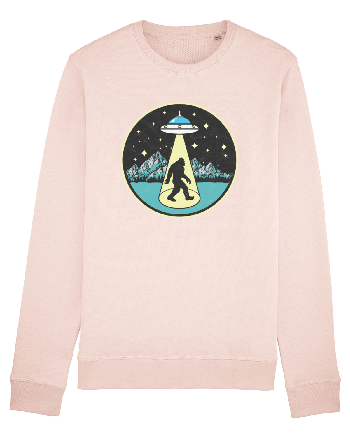 Bluză mânecă lungă Unisex Rise Candy Pink