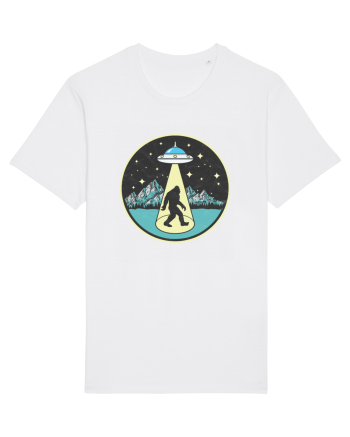 Bigfoot Alien Abduction White