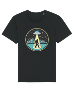 Bigfoot Alien Abduction Tricou mânecă scurtă Unisex Rocker