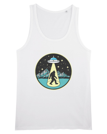 Bigfoot Alien Abduction White