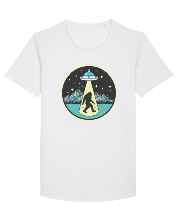 Bigfoot Alien Abduction White