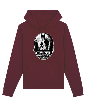 Bigfoot Dogman Mothman Burgundy