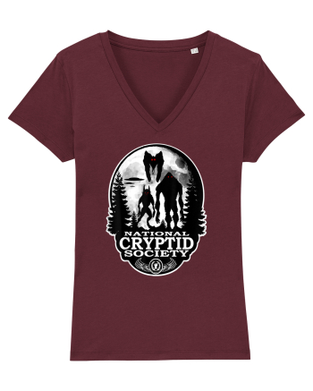 Bigfoot Dogman Mothman Burgundy