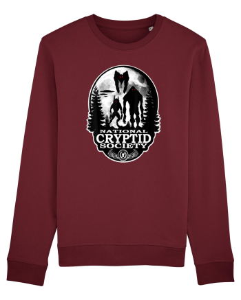 Bigfoot Dogman Mothman Burgundy
