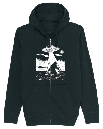 Bigfoot Alien Abduction Lockhness Monster Black