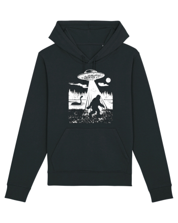 Bigfoot Alien Abduction Lockhness Monster Black