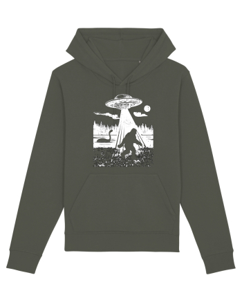 Bigfoot Alien Abduction Lockhness Monster Khaki