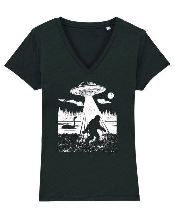 Bigfoot Alien Abduction Lockhness Monster Black