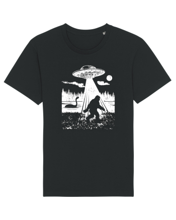 Bigfoot Alien Abduction Lockhness Monster Black