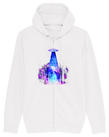 Bigfoot Alien Abduction White