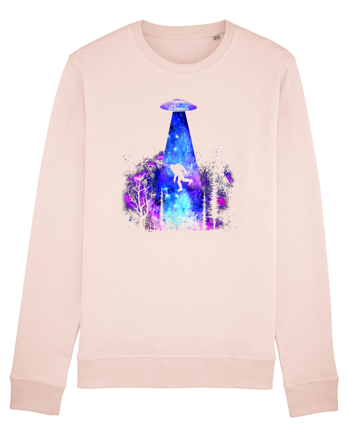 Bluză mânecă lungă Unisex Rise Candy Pink