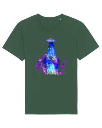 Bigfoot Alien Abduction Bottle Green