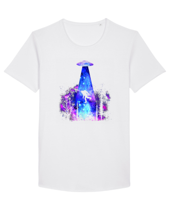 Bigfoot Alien Abduction White