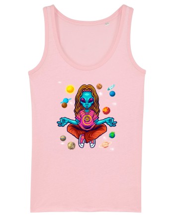 Alien Yoga Lover Cotton Pink