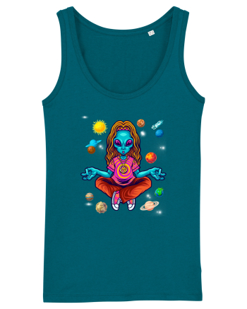  Alien Yoga Lover Ocean Depth