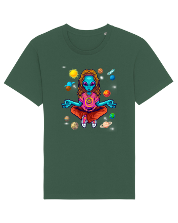  Alien Yoga Lover Bottle Green