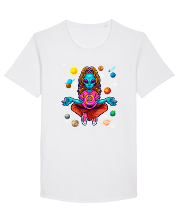  Alien Yoga Lover White