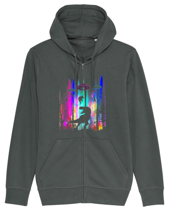 Alien T-Rex Abduction  Anthracite