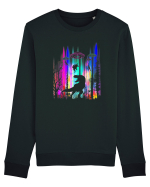 Alien T-Rex Abduction  Bluză mânecă lungă Unisex Rise