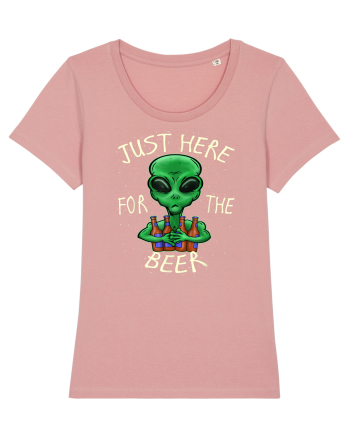 Just Here For The Beer Alien Canyon Pink