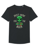 Just Here For The Beer Alien Tricou mânecă scurtă guler larg Bărbat Skater