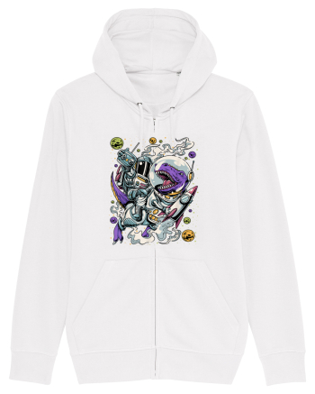 Dinosaur & Astronaut White