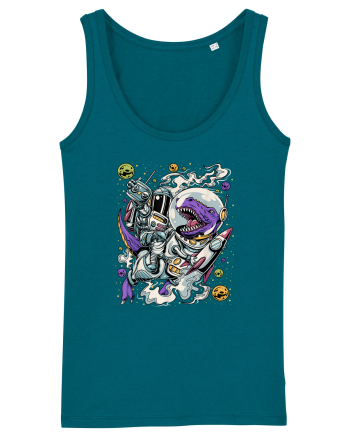 Dinosaur & Astronaut Ocean Depth
