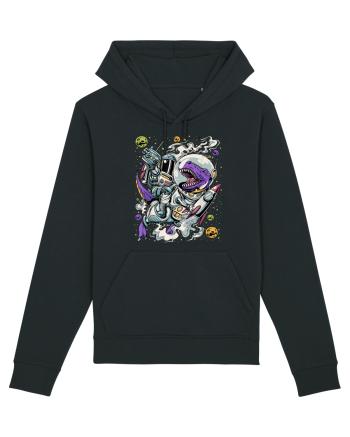 Dinosaur & Astronaut Black