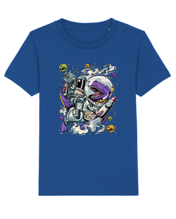 Dinosaur & Astronaut Majorelle Blue